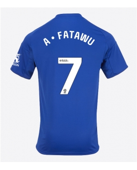 Billige Fotballdrakt Leicester City Issahaku Fatawu #7 Replika Hjemmedrakt 2025-26 Kortermet Billige Fotballdrakt Leicester City Issahaku Fatawu #7 Replika Hjemmedrakt 2025-26 Kortermet